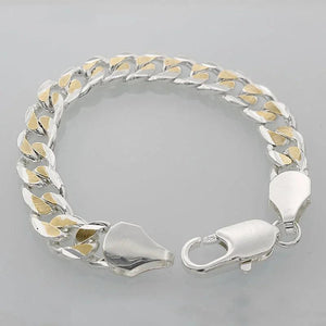 Men's Silver Bracelets High Quality Hot Selling Christmas Jewelry