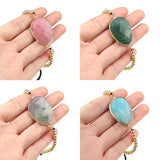 Amethyst Pink Crystal Bracelet Bangle for Women