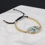 Amethyst Pink Crystal Bracelet Bangle for Women