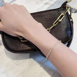 Zircon Bracelet for Women Minimalist Temperament Student Couple Ins Handicraft
