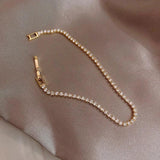 Zircon Bracelet for Women Minimalist Temperament Student Couple Ins Handicraft