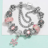 DIY Anime Charm Bracelets Catoon & Cat & Anime Beads