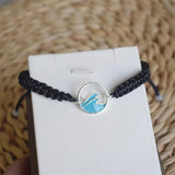 Beach Wave Bracelet For Women Adjustable Sea Surf Jewelry Gift