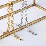 European American Style Chain Bangle Cuban Thick Chain Bracelet