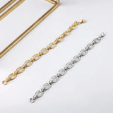 European American Style Chain Bangle Cuban Thick Chain Bracelet
