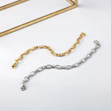 European American Style Chain Bangle Cuban Thick Chain Bracelet