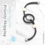 Vintage Alloy Pearl Bangle Boho Jewelry Bracelet Gift