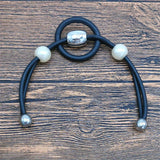 Vintage Alloy Pearl Bangle Boho Jewelry Bracelet Gift