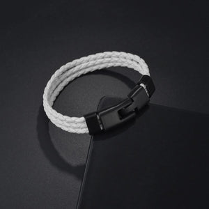 Multilayer Leather Bracelet for Women Men