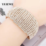 Rhinestone Crystal Bracelets For Women Wedding Gift B157