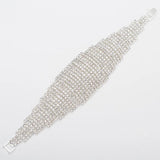 Rhinestone Crystal Bracelets For Women Wedding Gift B157