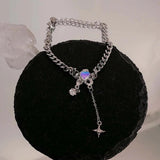 Love Heart Flower Tassel Bracelets Cold Style Female Accessories