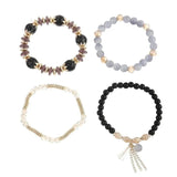 Boho Bracelets & Bangles Women Stone Beaded Bracelet Set