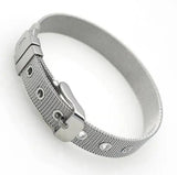 Stainless Steel Bracelet Bangle Cuff Mesh Classic