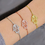 Evil Eye Charm Bracelet Silver Chain DIY Jewelry