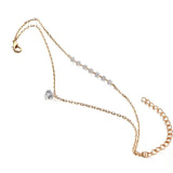 Double Heart Crystal Bracelets Couple Accessories