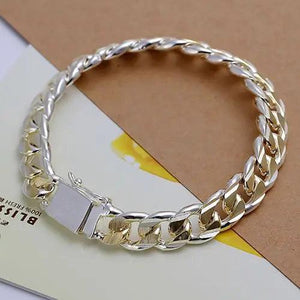 High-Quality Delicate Silver Bracelet for Women Charm Jewelry