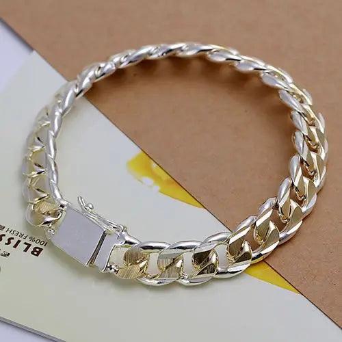 High-Quality Delicate Silver Bracelet for Women Charm Jewelry