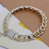 High-Quality Delicate Silver Bracelet for Women Charm Jewelry