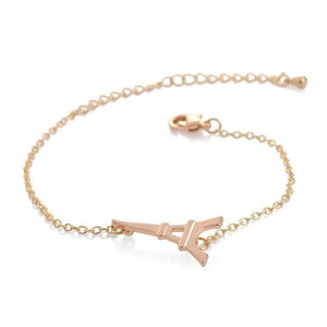 Eiffel Tower Bracelet for Women Silver Plated
