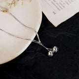 316L Stainless Steel Bell Snake Bone Chain Bracelet Gift