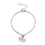 316L Stainless Steel Bell Snake Bone Chain Bracelet Gift