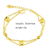 Muslim Punk Geometric Lady Charm Chain Bracelet Couple Wedding Party