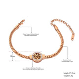 Bohemia Crystal Tree Charm Bracelet For Women VB20148