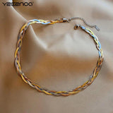 Bohemian Chain Bracelets Set Charm Bangle Jewelry