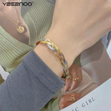 Bohemian Chain Bracelets Set Charm Bangle Jewelry