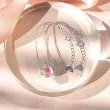 Colorful Moonstone Crystal Bracelets Women Accessories Fine Party For Girl