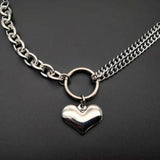 Titanium Steel Bracelet Heart-shaped Stainless Steel Jewelry Bracelet