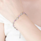 Heart Bracelet Silver Plated Friendship Bracelet