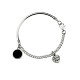 Enamel Round Shaped Bracelet Vintage Couple Jewelry