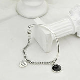 Enamel Round Shaped Bracelet Vintage Couple Jewelry