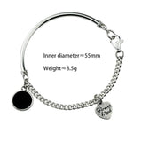 Enamel Round Shaped Bracelet Vintage Couple Jewelry