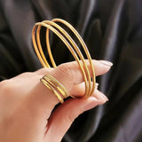 Stainless Steel Cube Bracelets for Women LK6