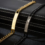 Stainless Steel Matching Bracelets for Couples