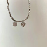 Heart Pendant Bracelet for Women, Party Jewelry Gift