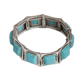 Vintage Boho Bracelets for Women Ethnic Crystal Rhinestone Adjustable