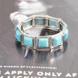 Vintage Boho Bracelets for Women Ethnic Crystal Rhinestone Adjustable