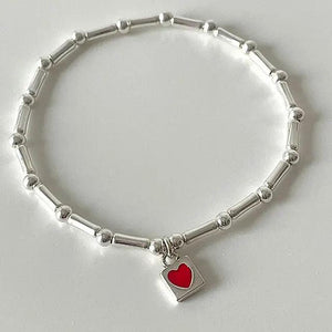 Silver Bamboo Love Bracelets for Women Charming Temperament