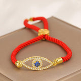 Vintage Evil Eyes Bracelet Women Men 5-24 cm Chain Pulseras
