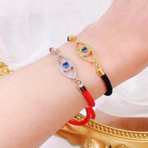 Vintage Evil Eyes Bracelet Women Men 5-24 cm Chain Pulseras