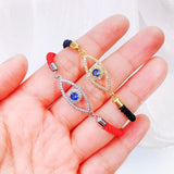 Vintage Evil Eyes Bracelet Women Men 5-24 cm Chain Pulseras