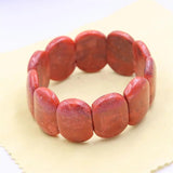 Irregular Branch Coral Bracelet Elastic Rope Jewelry Vintage Party