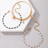 Geometric Bead Chain Street Photo Ladies Bracelet