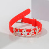 Enamel Cake Charm Bracelet Beads Fit 10mm Mesh Bracelet Watch Style Gift