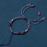 DIY Adjustable Chain Corn Knot Bracelet Lanyard