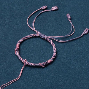 DIY Adjustable Chain Corn Knot Bracelet Lanyard